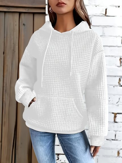 Women'S Waffle Hoodie