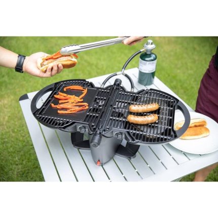Gas Griddle - Heavy-Duty PS Non-Stick Indooru002FOutdoor Grill Pan with Even Heat Distribution