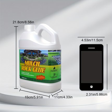 Rock Glue 136oz - Versatile Stone Adhesive for Indoor & Outdoor Use
